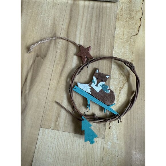 Fox rustic ornament - Picture 4 of 9